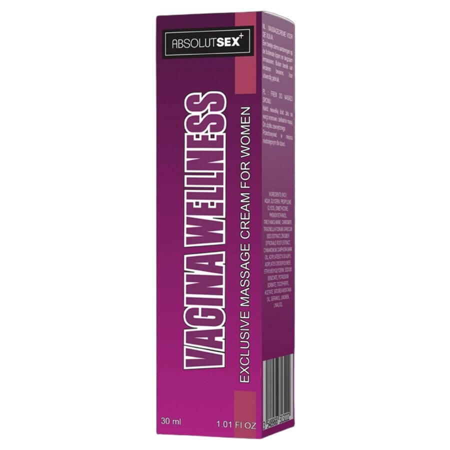 Crème de massage intime sensorielle 30 ml — vue de profil