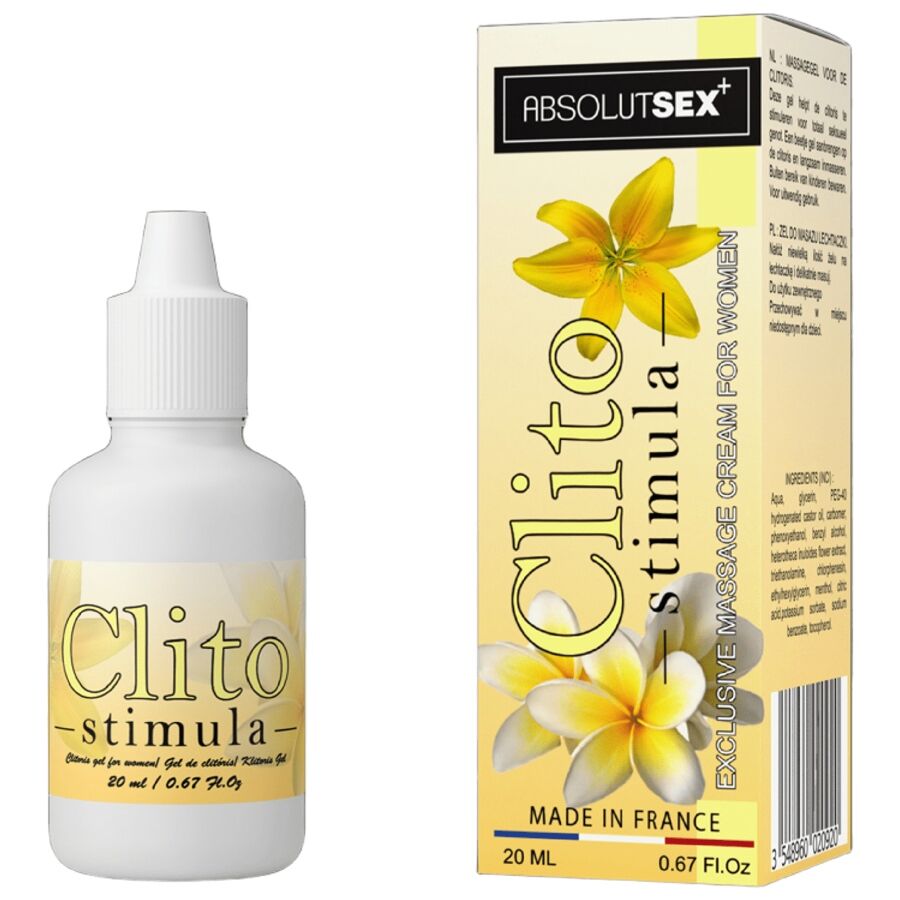 Gel stimulant pour le clitoris usage externe — vue principale