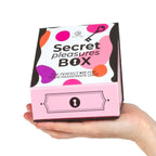 Coffret de jeux coquins pour couple dés et balle vibrante — vue de dos