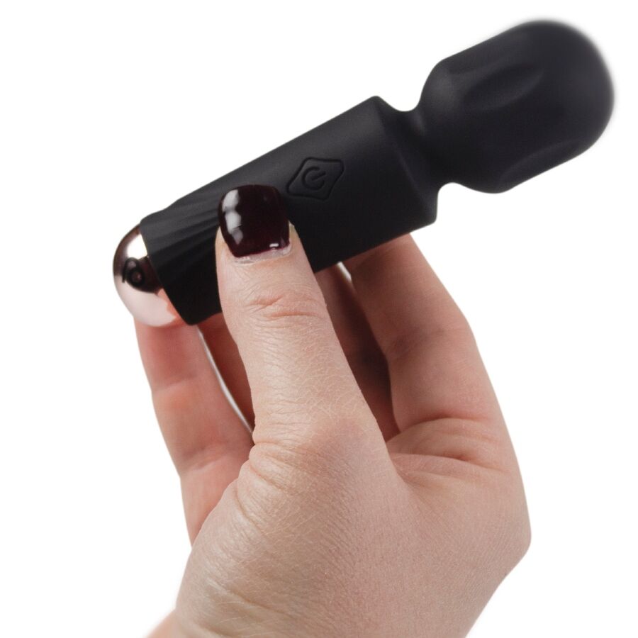 Mini vibromasseur rechargeable 16 fonctions — détail produit