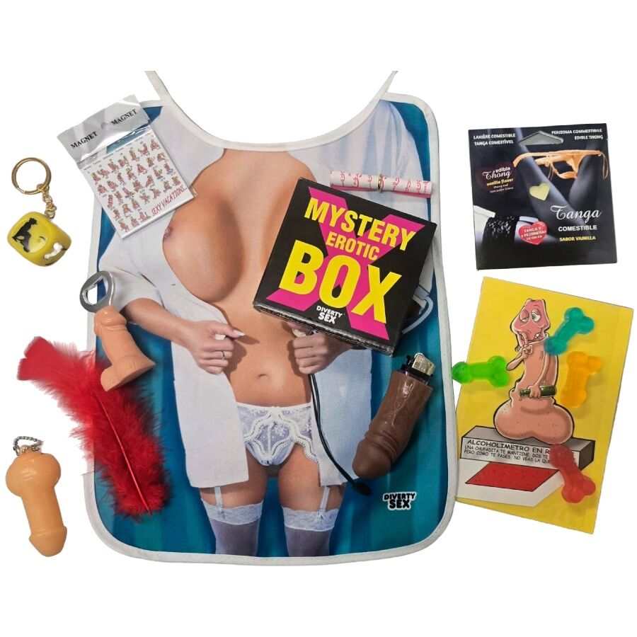 Boîte érotique mystère pour elle 10 X 10