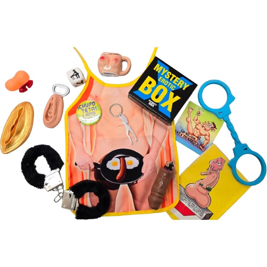 Boîte érotique mystère pour LUI 10 X 10