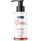 Boîte du Fisting Strong vue de trois quarts avec liste des ingrédients sur le côté