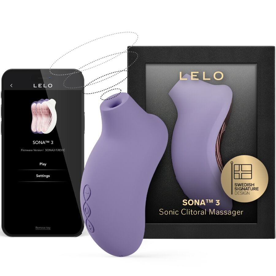 Sona 3 stimulateur clitoridien sonique connecté — vue rapprochée