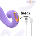 Stimulateur clitoris et point G double moteur — comparatif dimensionnel