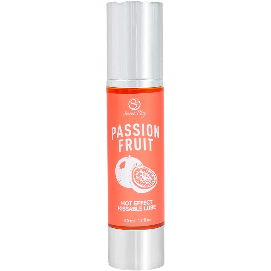 Huile de massage et lubrifiant chauffant fruit de la passion — vue principale