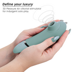 Stimulateur clitoridien à air pulsé — vue de profil