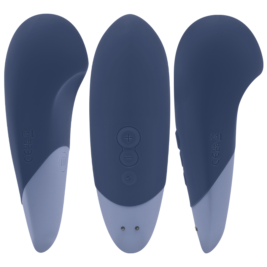 Vibromasseur clitoridien à poser silencieux UltraWave Vibe — détail produit