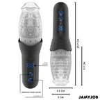 Blow-R - comparatif des dimensions : 25,9 cm de hauteur totale, tunnel de 9,9 cm, largeur 5,5 cm