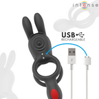 Anneau vibrant lapin pour couple télécommandé — comparatif dimensionnel