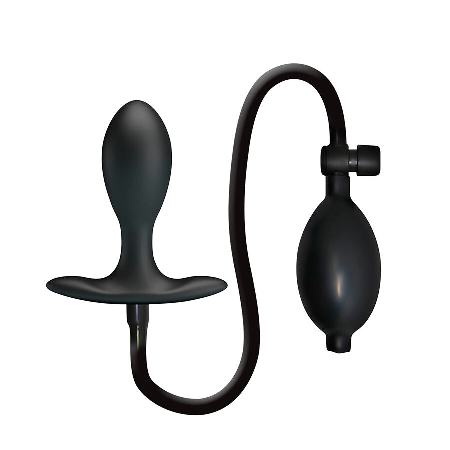 Plug anal gonflable réglable avec poire — détail produit