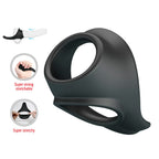 Anneau pénien ergonomique avec stimulateur périnéal Zadok — détail produit