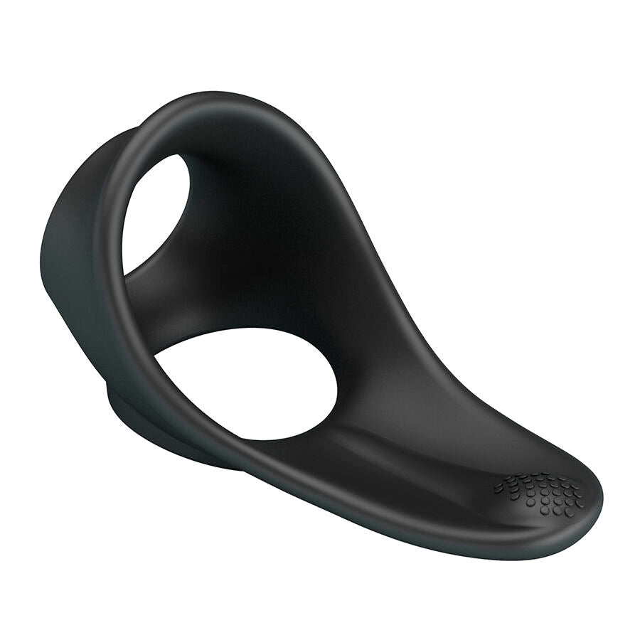 Anneau pénien ergonomique avec stimulateur périnéal Zadok — vue de dos