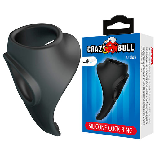 Anneau pénien ergonomique avec stimulateur périnéal Zadok — vue principale