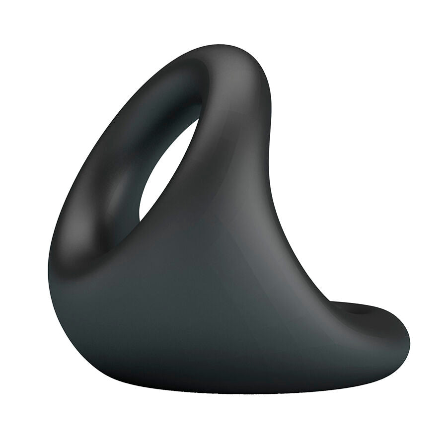 Anneau pénien et testiculaire en silicone Nestor — vue de profil