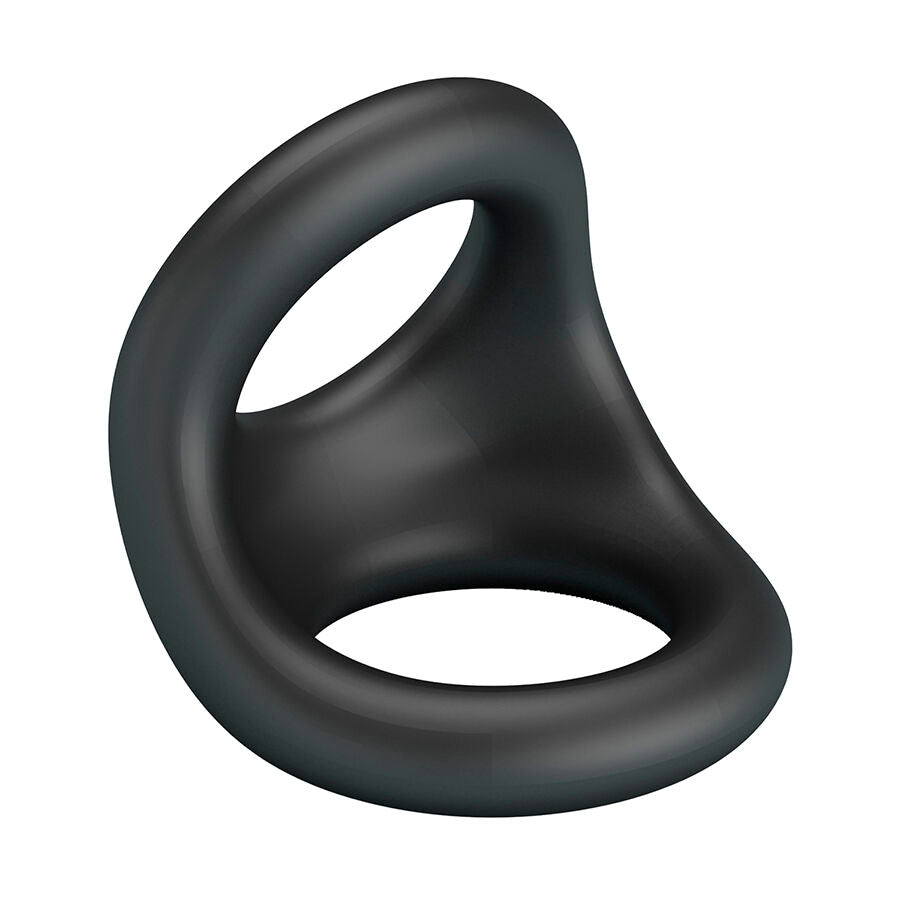 Anneau pénien et testiculaire en silicone Nestor — détail texture surface
