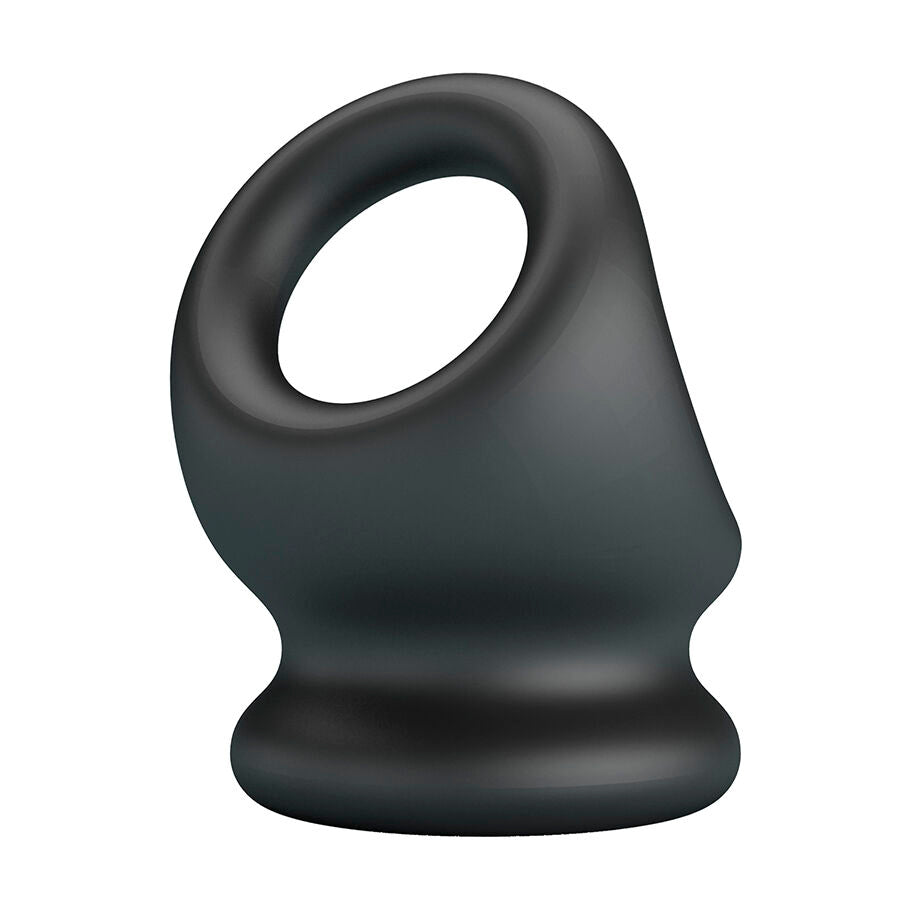 Oberon anneau pénien en silicone souple — vue de profil