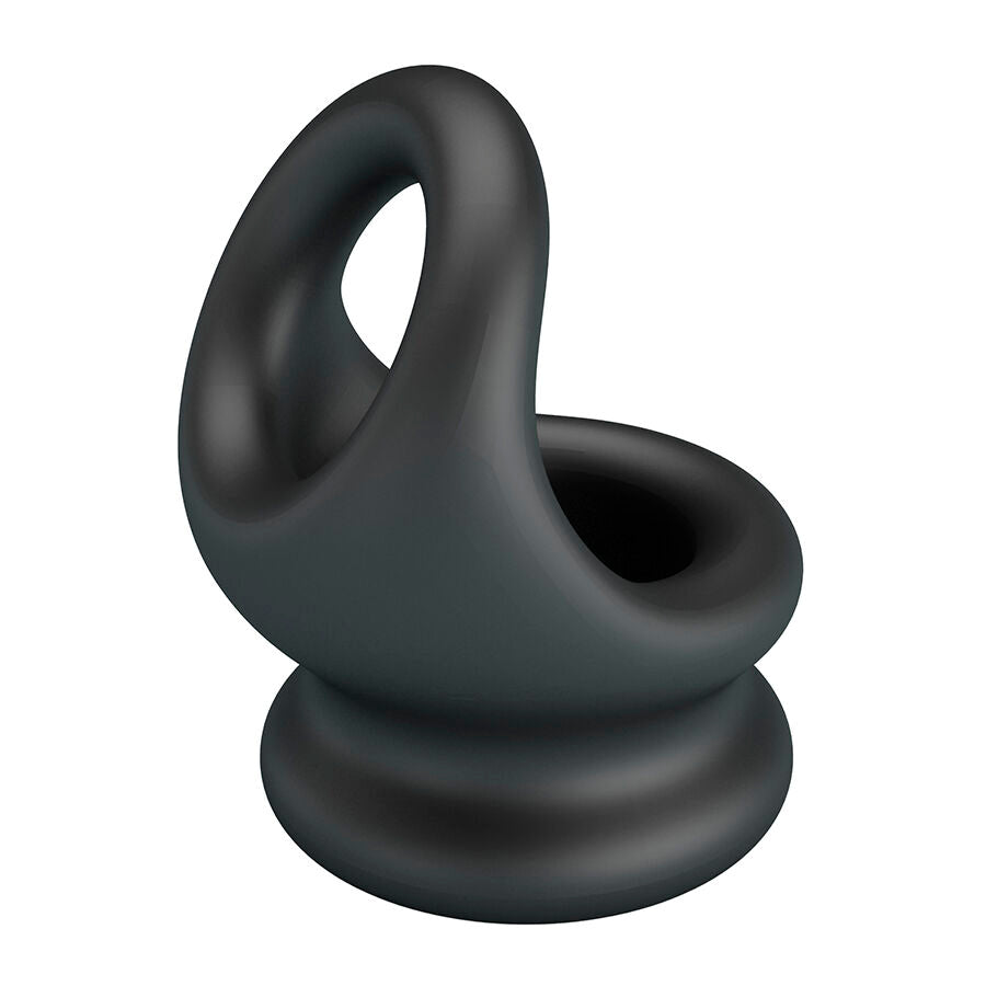 Oberon anneau pénien en silicone souple — vue de dos