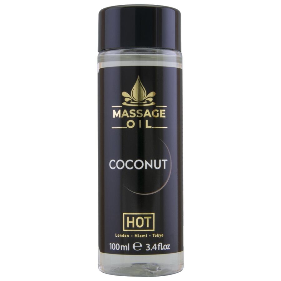 Huile de massage noix de coco — vue principale