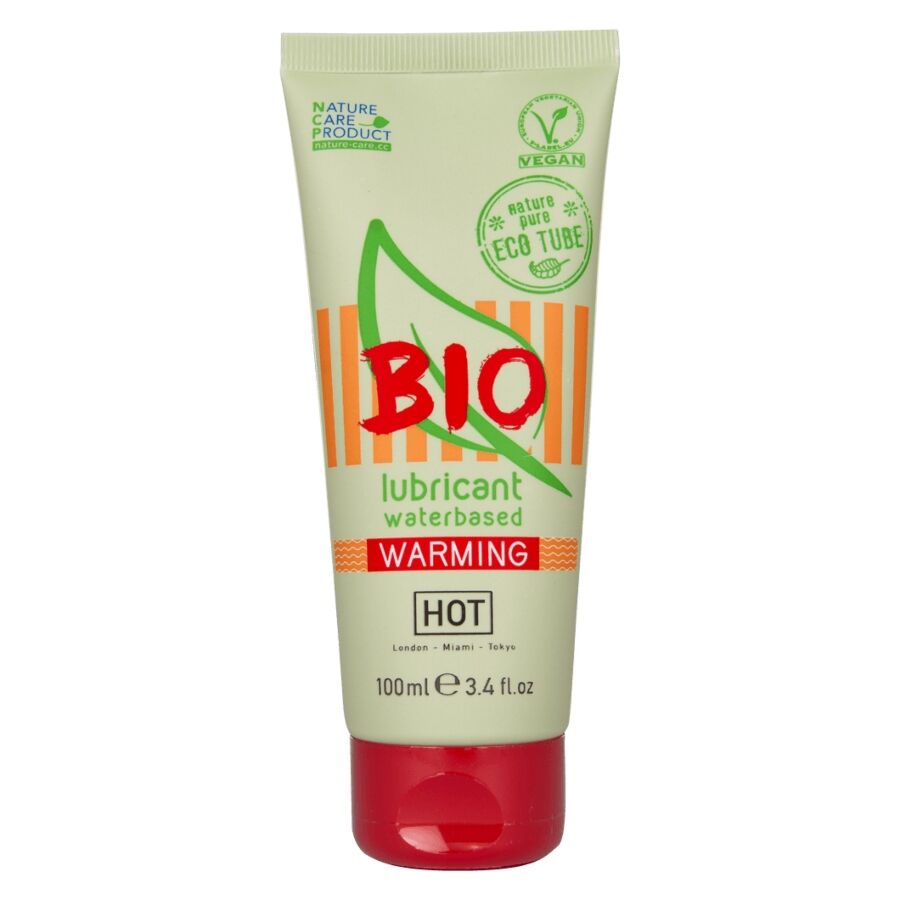 Lubrifiant chauffant base eau bio 100 ml — vue principale