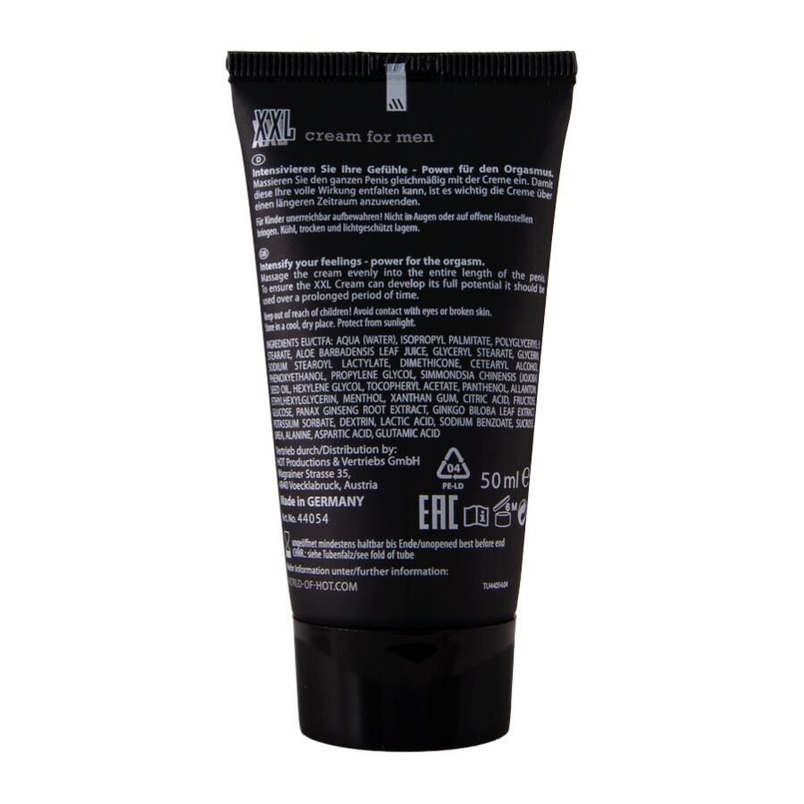 Crème de soin intime masculine 50 ml — vue de profil