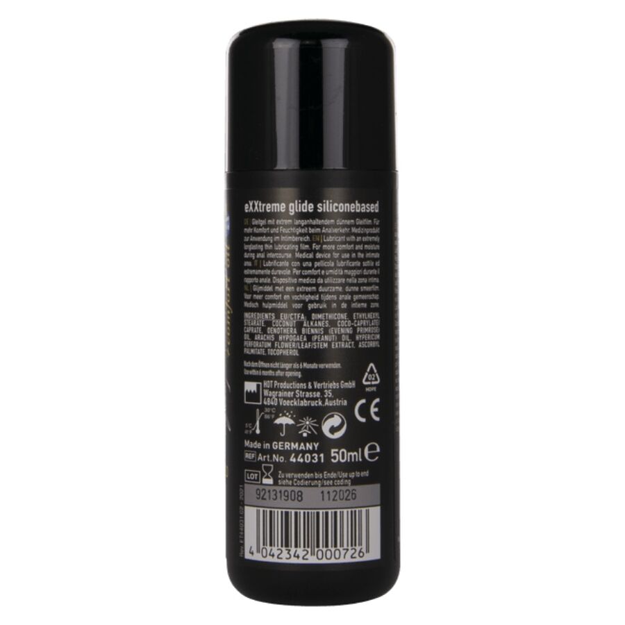 Lubrifiant à base de silicone confort anal 50 ml — détail produit