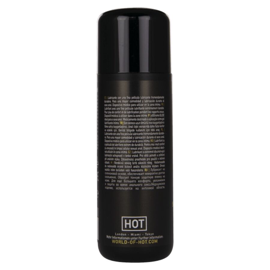 Lubrifiant à base de silicone confort anal 50 ml — vue de profil