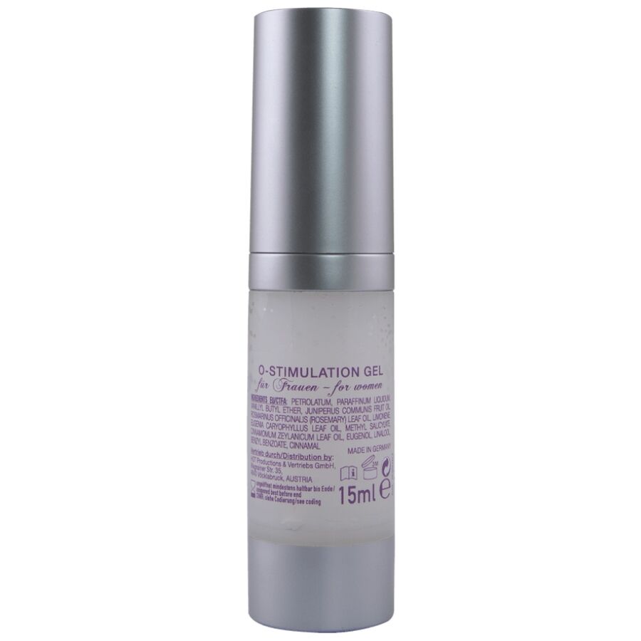 Gel stimulant femme effet chaleur — vue de profil