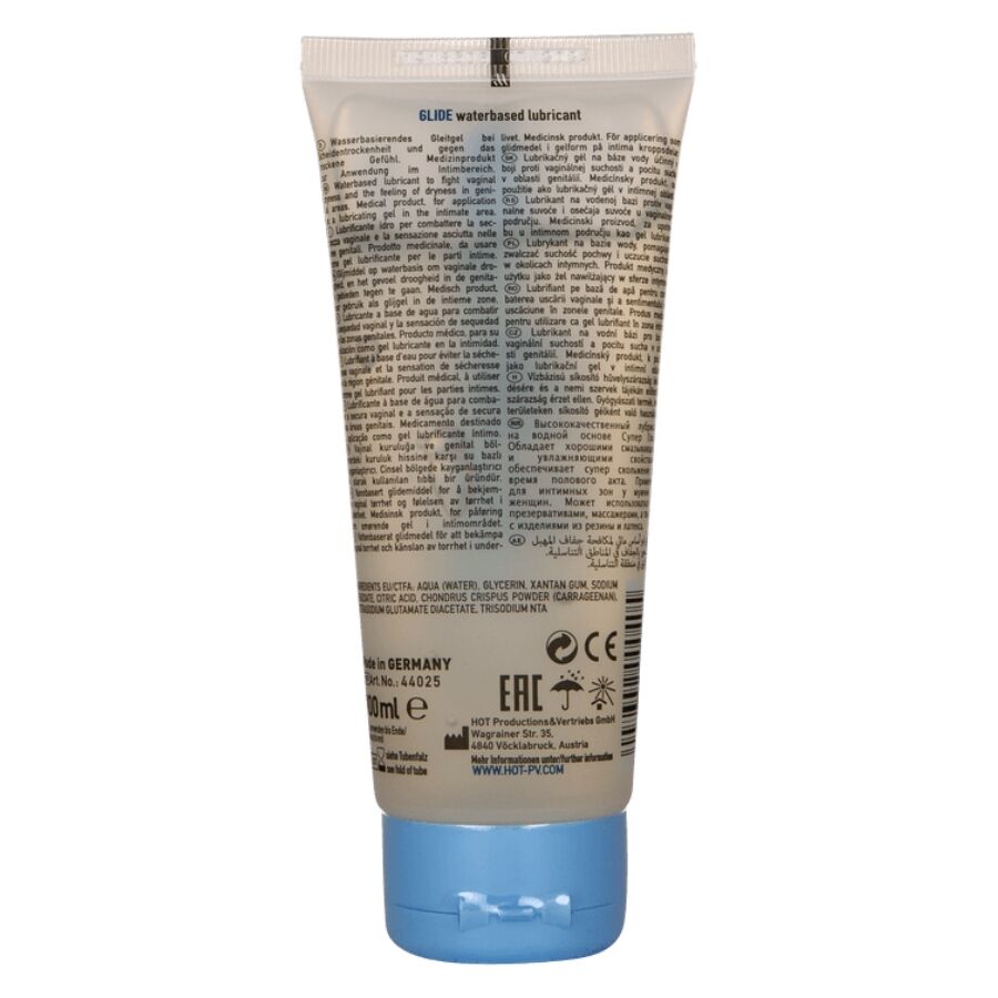 Lubrifiant à base d'eau glisse longue durée 100 ml — détail produit