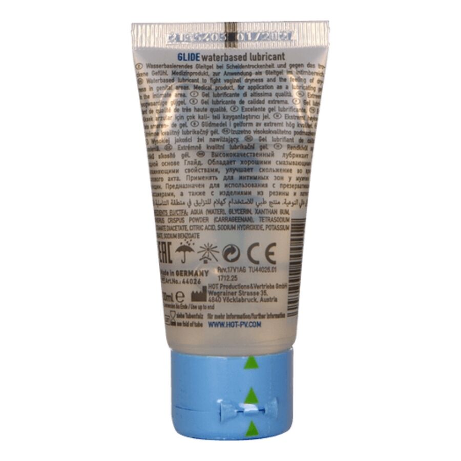 Lubrifiant à base d'eau format voyage 30 ml — détail produit