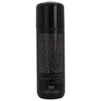 Verso du flacon noir Premium Glide lubrifiant silicone, etiquette sombre avec notice et ingredients, lubrifiant onctueux qui ne seche pas.