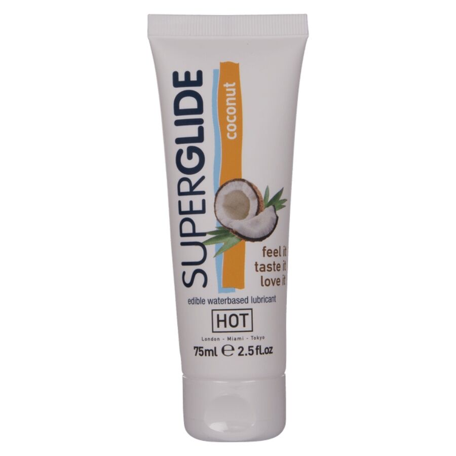 Superglide lubrifiant comestible noix de coco 75 ml — vue principale