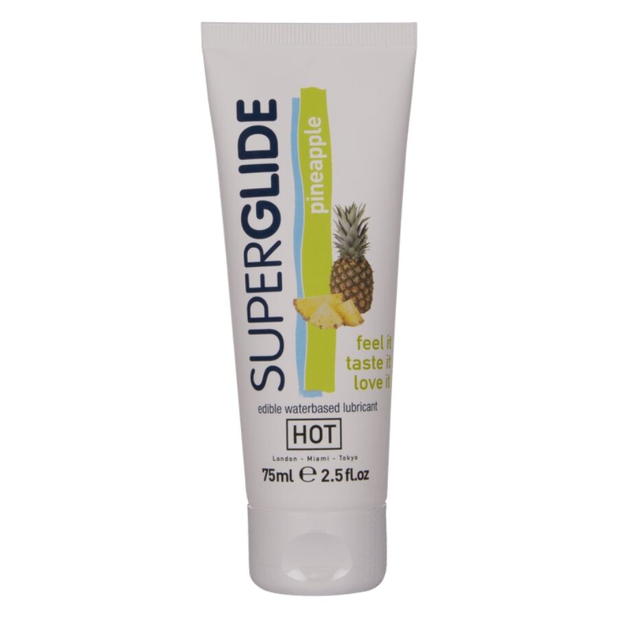 Lubrifiant gourmand comestible à l'ananas 75 ml — vue principale