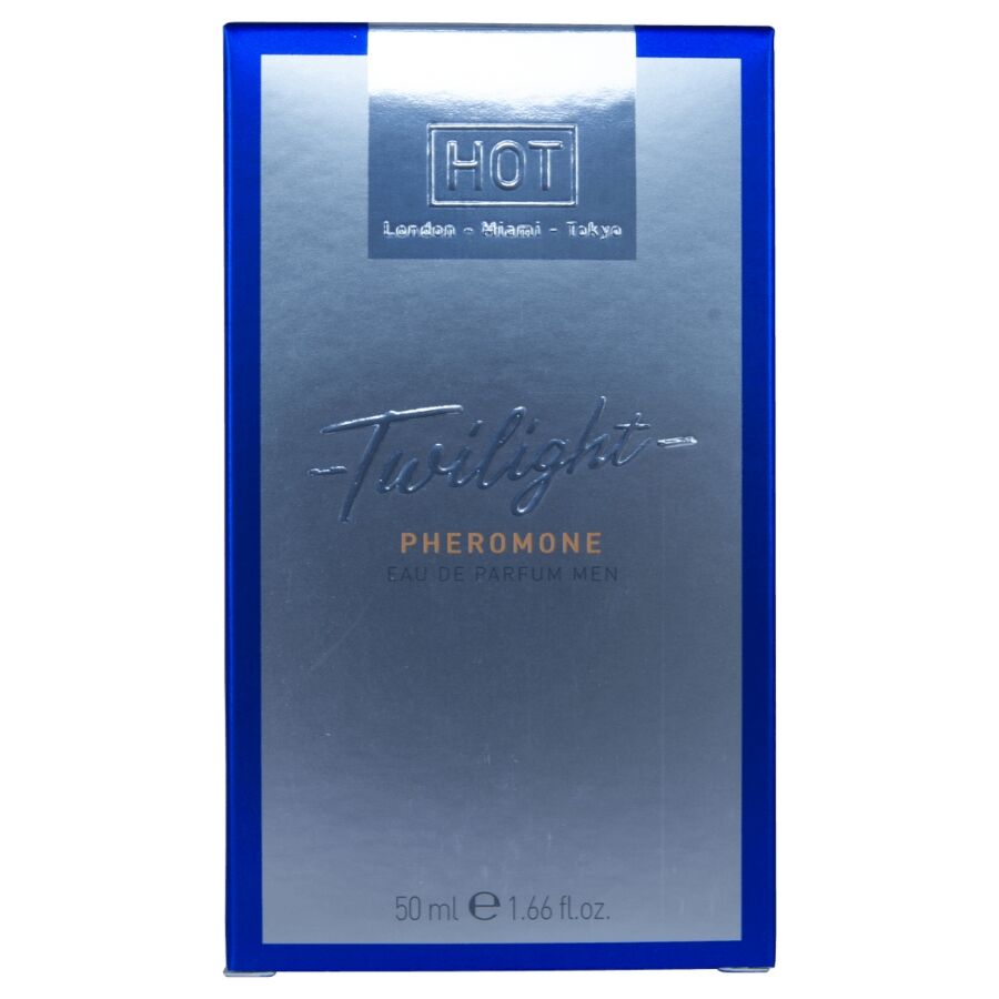Parfum aux phéromones pour homme notes françaises 50 ml — vue de profil