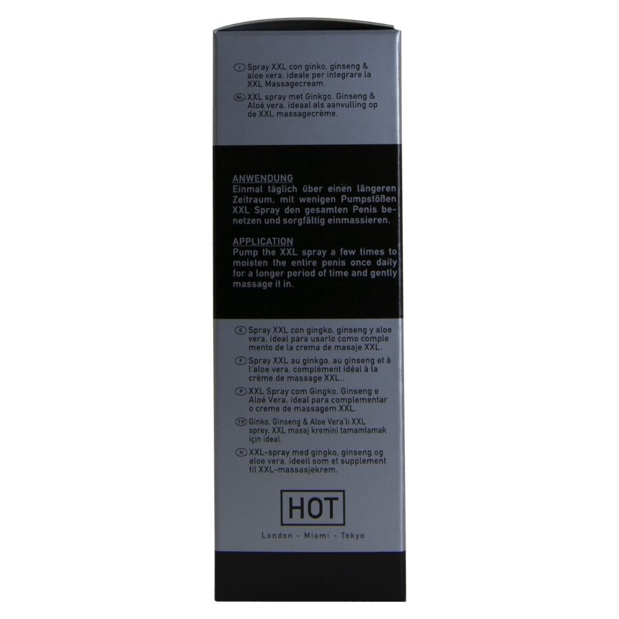 Spray sensation intense pour hommes 50 ml — vue de dos