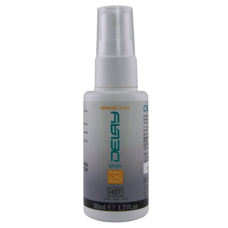 Spray retardant homme aux extraits rafraîchissants — détail produit