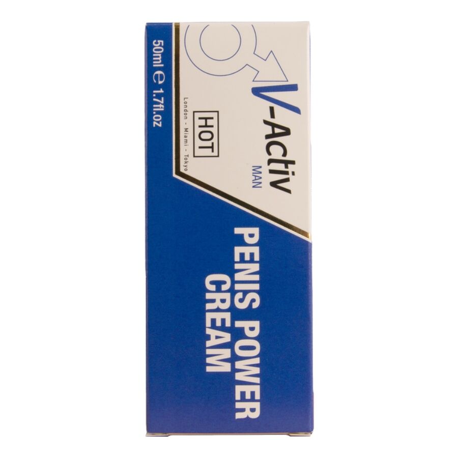 Crème de soin intime pour homme v-activ 50 ml — vue de dos
