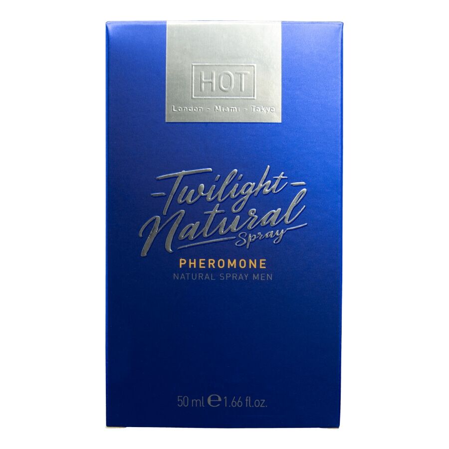 Spray phéromones naturel inodore pour homme 50 ml — vue de profil