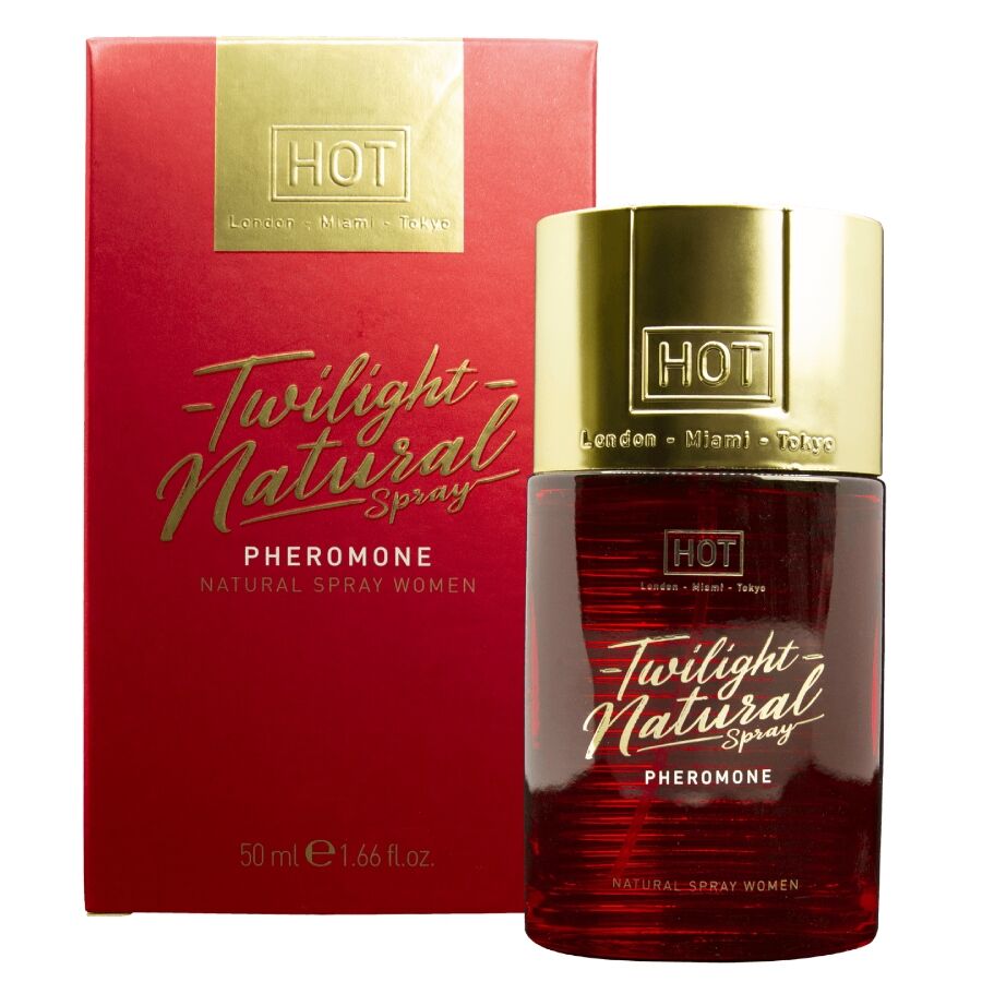 Spray de phéromones neutre pour femme — détail texture surface