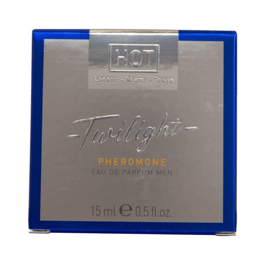 Parfum aux phéromones pour homme format voyage 15 ml — vue de profil