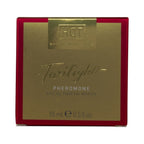Etui dore borde de rouge Twilight Pheromone Women HOT 15 ml, lettrage cursif et mention eau de parfum, parfum femme pheromones format voyage.