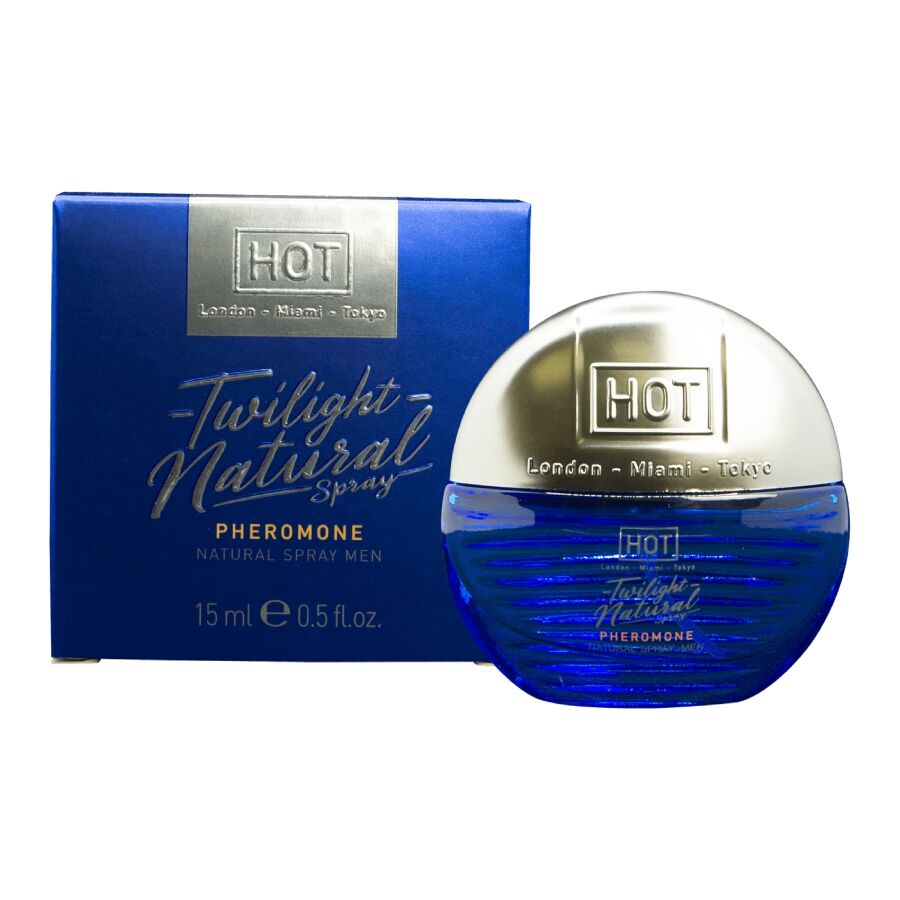 Spray phéromones naturel inodore homme format voyage 15 ml — vue principale