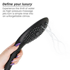 Pommeau de douche Womanizer Wave noir avec jet haute pression