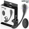 Plug anal vibrant avec anneau et stimulateur de testicules — vue principale