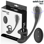 Plug anal vibrant avec anneau et stimulateur de testicules — vue principale