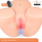 Masturbateur buste réaliste Ginger avec succion, chaleur et  — détail produit