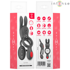 Anneau vibrant lapin pour couple télécommandé — vue de dos
