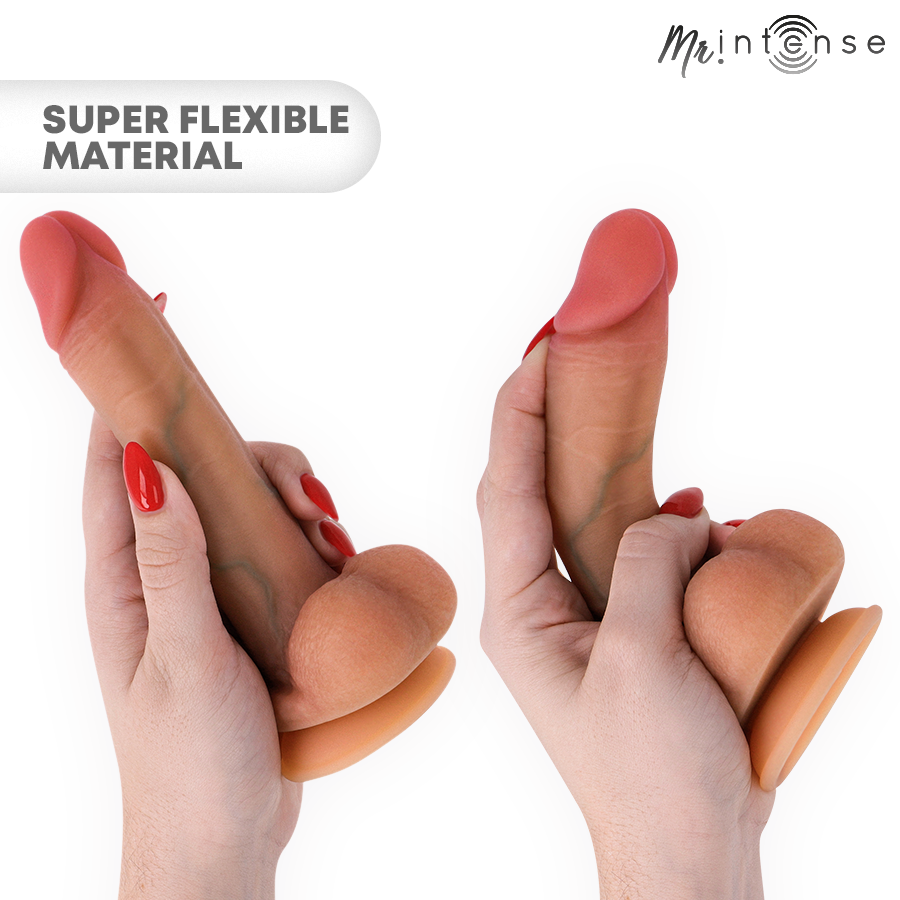 Gary Gode Réaliste Silicone avec Testicules Intense — détail base