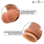 Gary Gode Réaliste Silicone avec Testicules Intense — finition matière