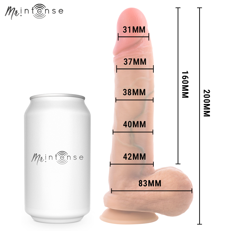 Gary Gode Réaliste Silicone avec Testicules Intense — détail design